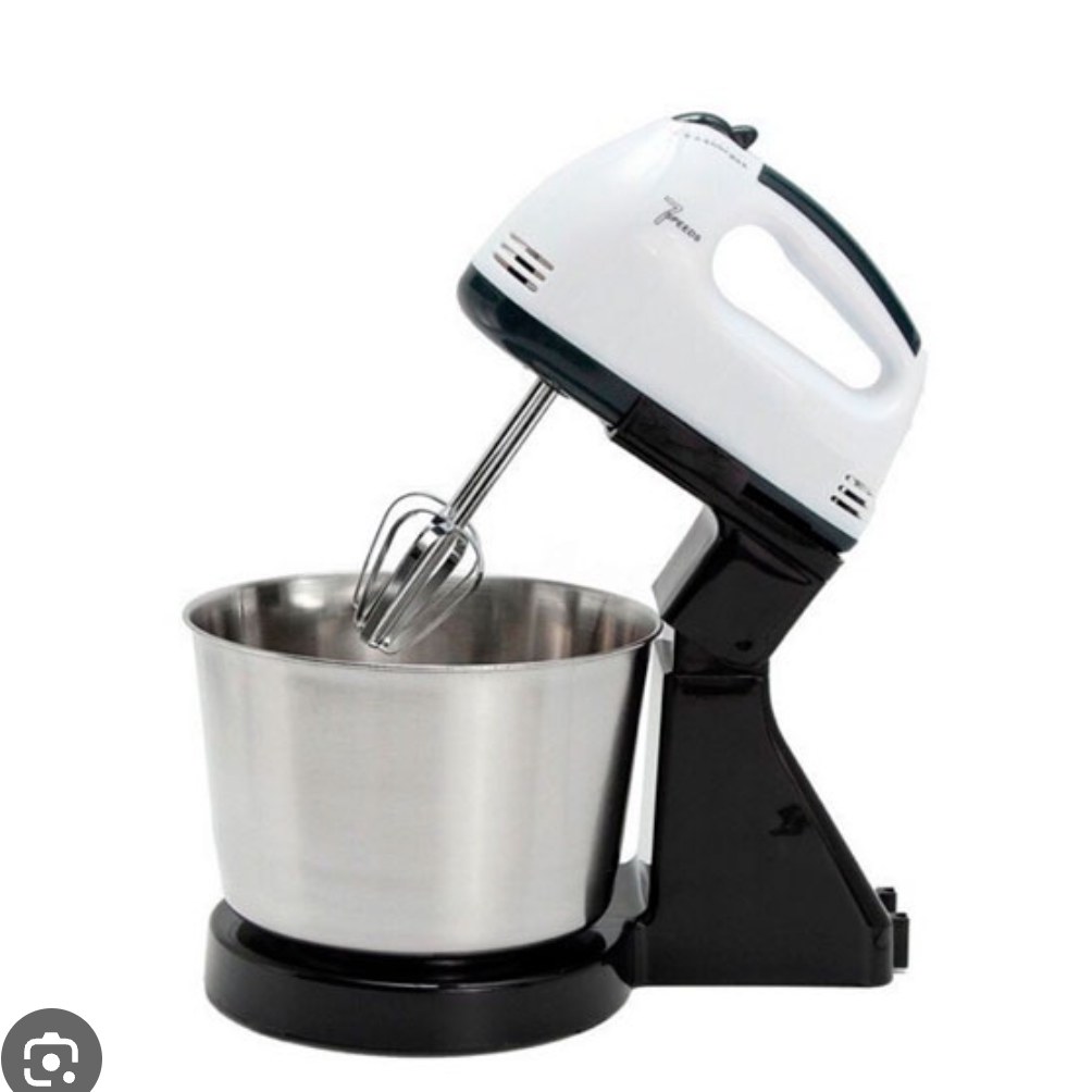 همزن برقی کاسه ای استیل  اسکارلت 