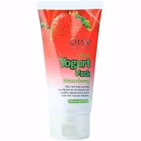 او تی ماسک صورت انواع پوست 150 میل توت فرنگی yogurt pack strawberry