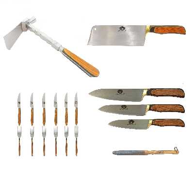 ابزار آشپزی استیل مروارید زنجان مدل AP مجموعه 18 عددی