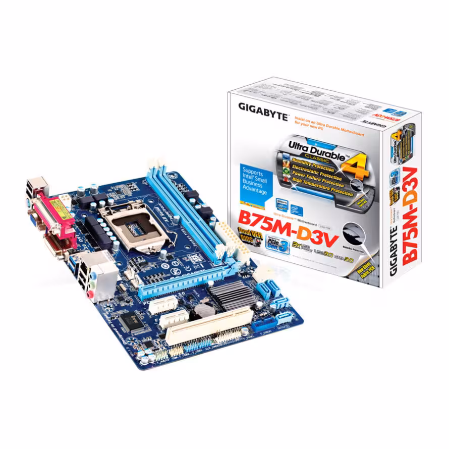 مادربرد گیگابایت GA-B75M-D3V