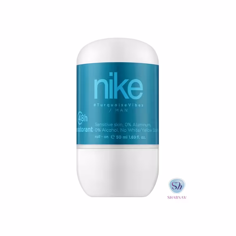 خرید + قیمت | مام رول مردانه نایکی مدل Turquoise Vibes حجم 50 میل 