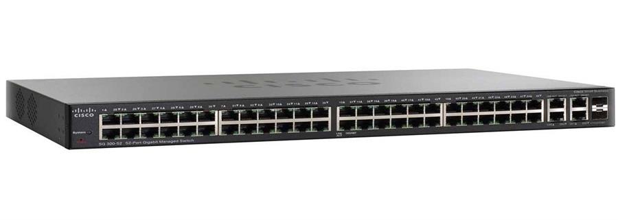 سوئیچ 52 پورت مدیریتی سیسکو مدل اس جی 300 - 52