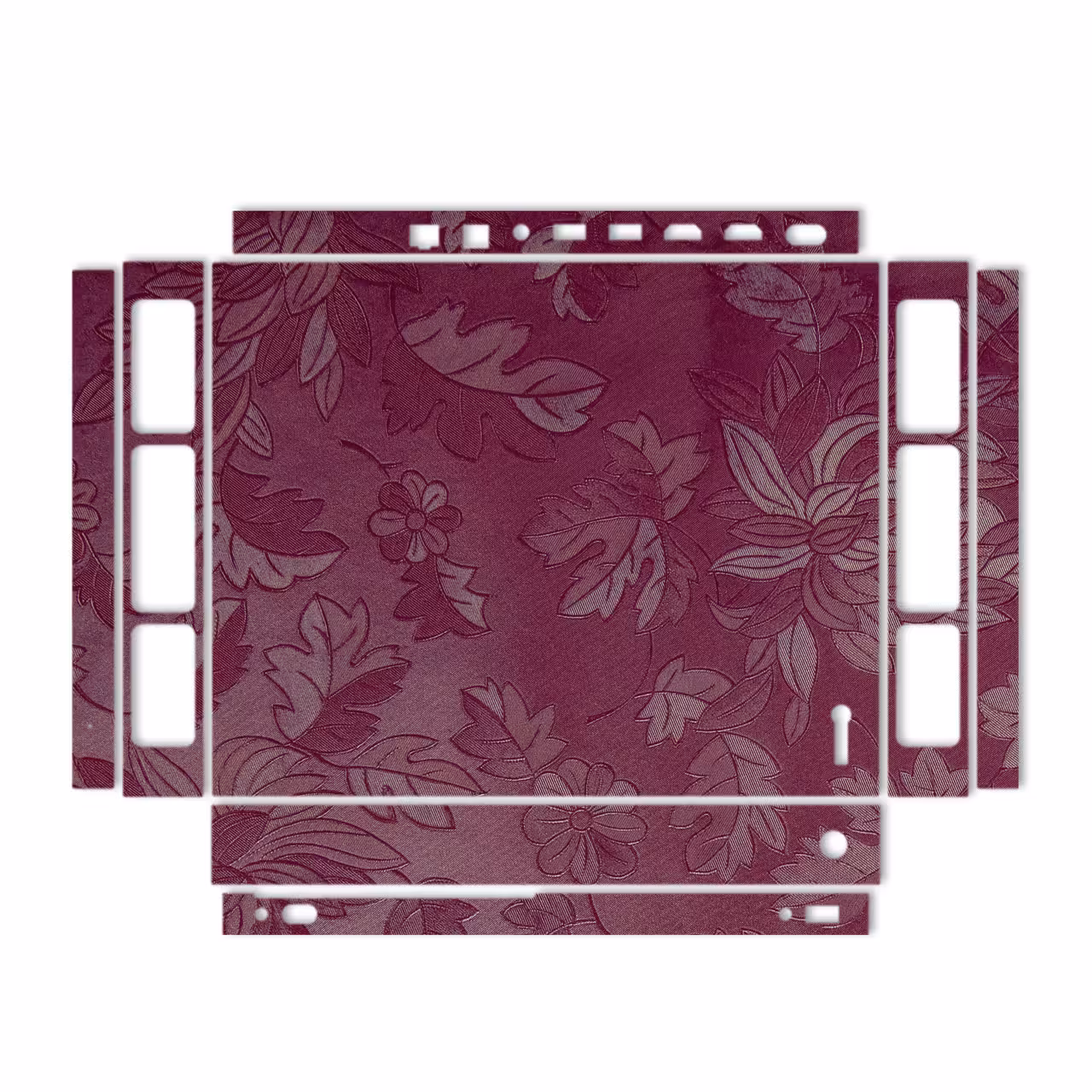 برچسب ماهوت مدل Red Wild-flowers Texture مناسب کنسول بازی Xbox One X