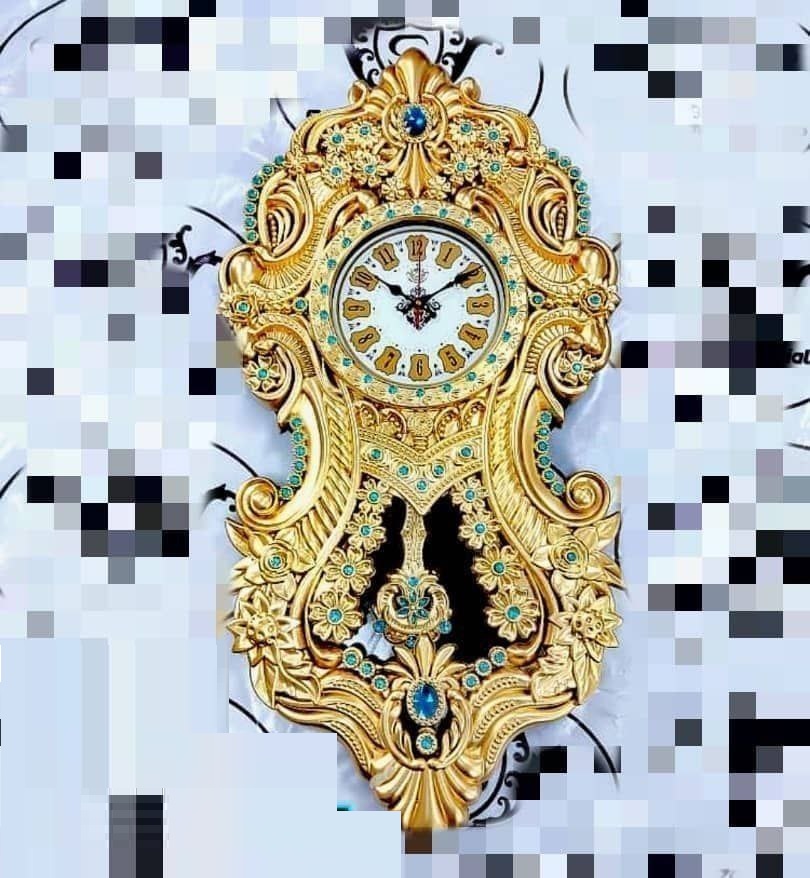 ساعت دیواری طرح سلطنتی کد106