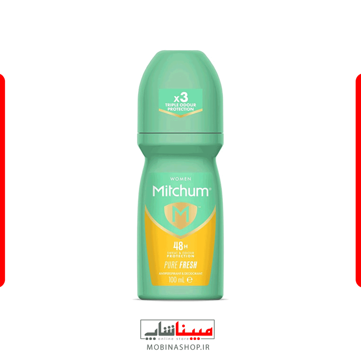 مام رول ضد تعریق زنانه میچام مدل Pure Fresh |رایحه خنک و تازه