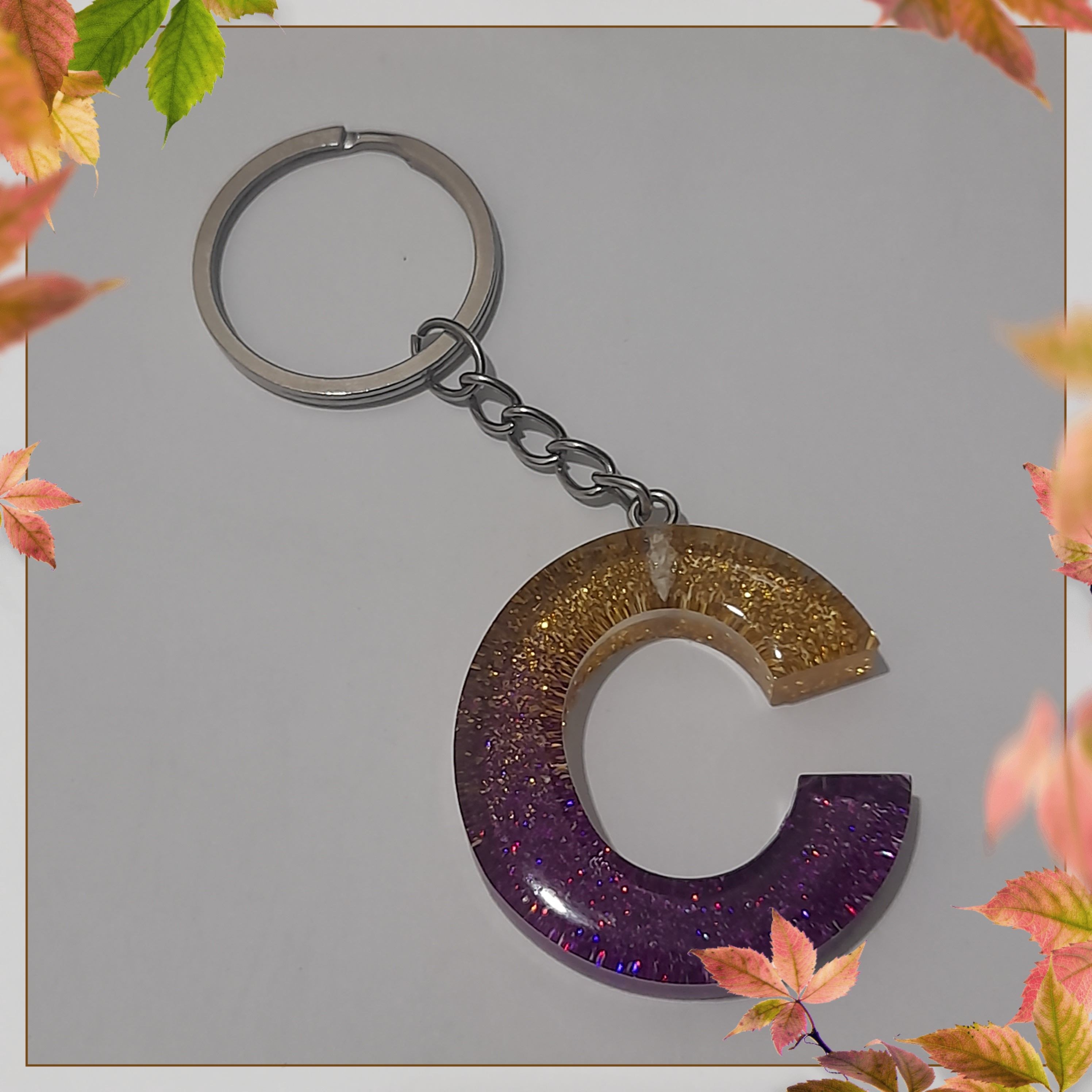 جاسویچی حروف انگلیسی حرف C دو رنگ