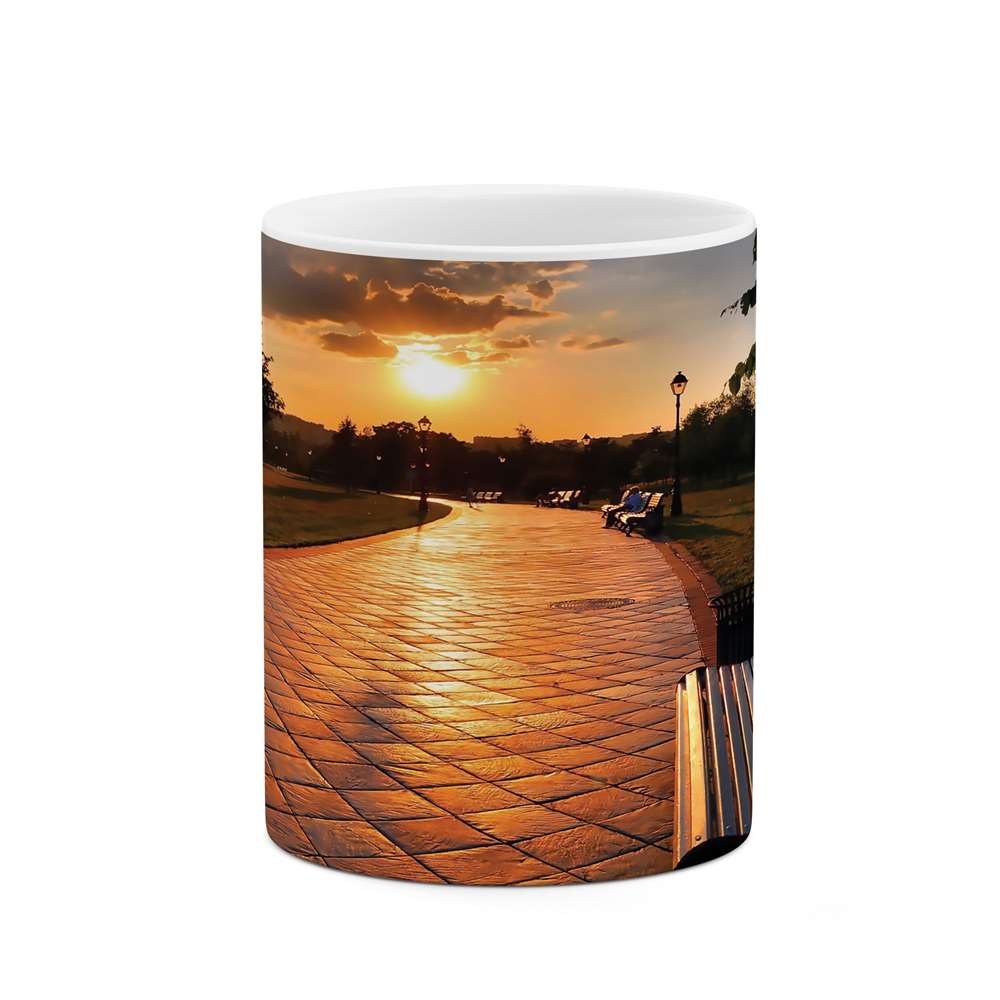 ماگ طرح نیمکت مدل mgs05539