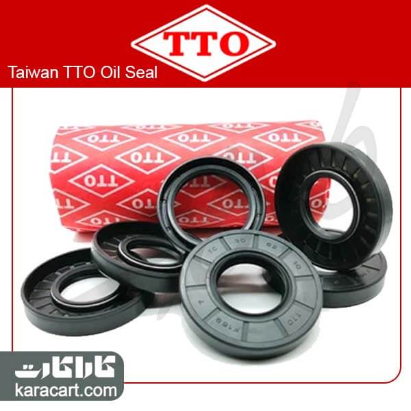 کاسه نمد پلوس بزرگ پژو 405 40-58-10 مارک TTO تایوان (رول 10 عددی)
