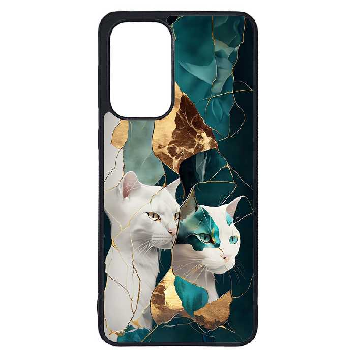 کاور طرح گربه کد G-132 مناسب برای گوشی موبایل سامسونگ Galaxy A23 / A23 5G | دیجی قاب دونی