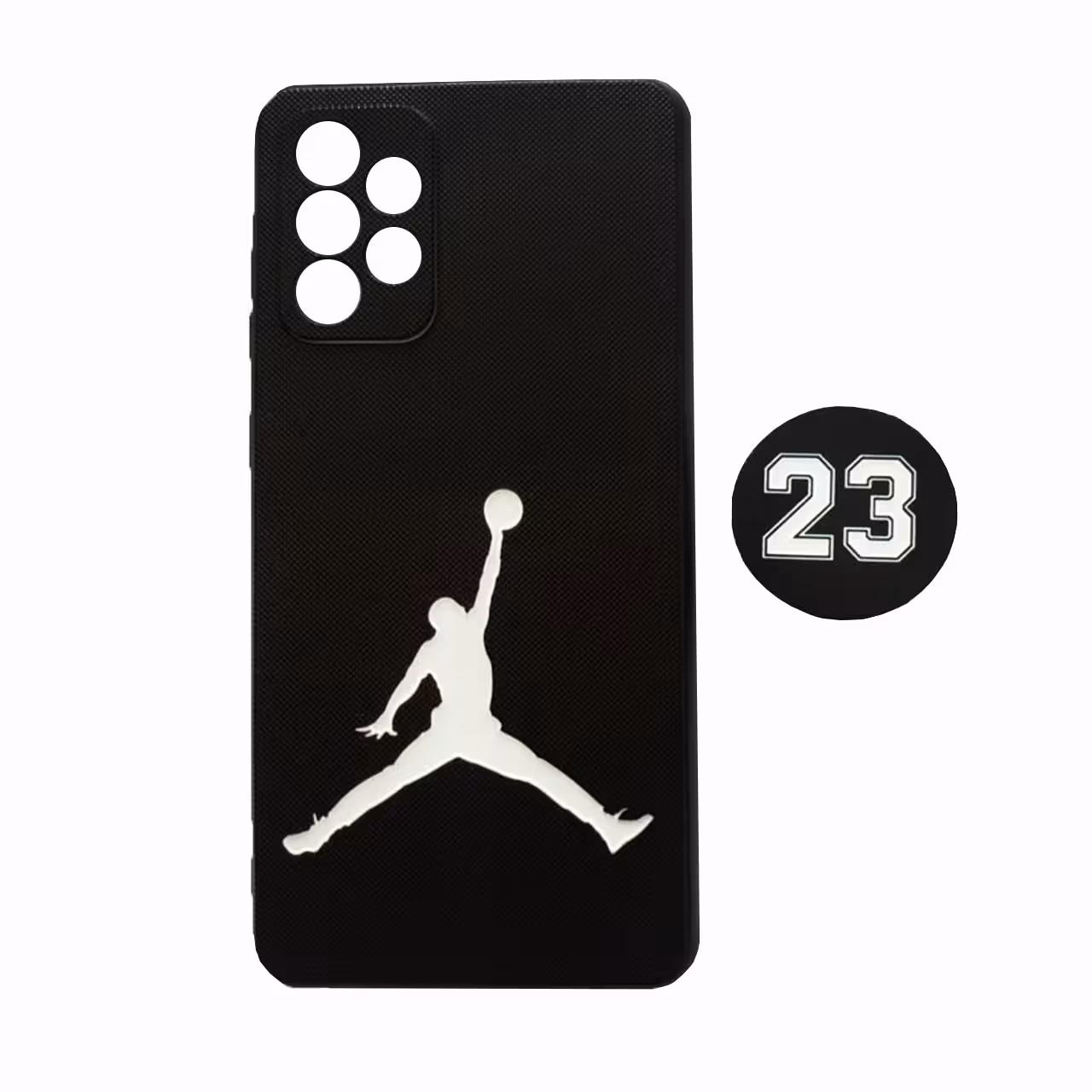 کاور مدل JORDAN72 مناسب برای گوشی موبایل سامسونگ Galaxy A72 به همراه پایه نگهدارنده