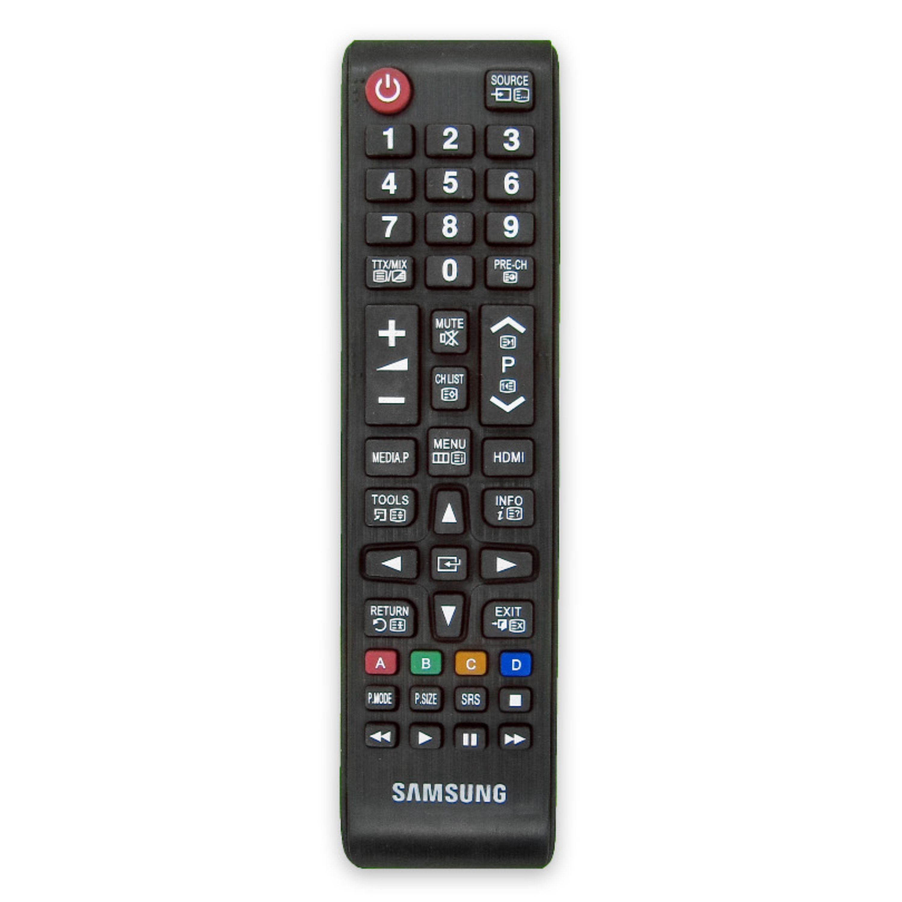 کنترل تلویزیون ال ای دی سامسونگ اصلی  (حک شده)  SAMSUNG LED