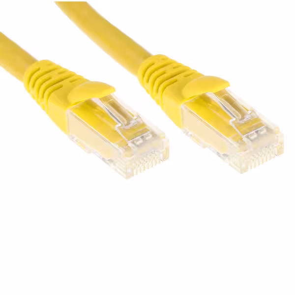 کابل شبکه CAT6 گیگافلکس مدل GI-UTP-YEL