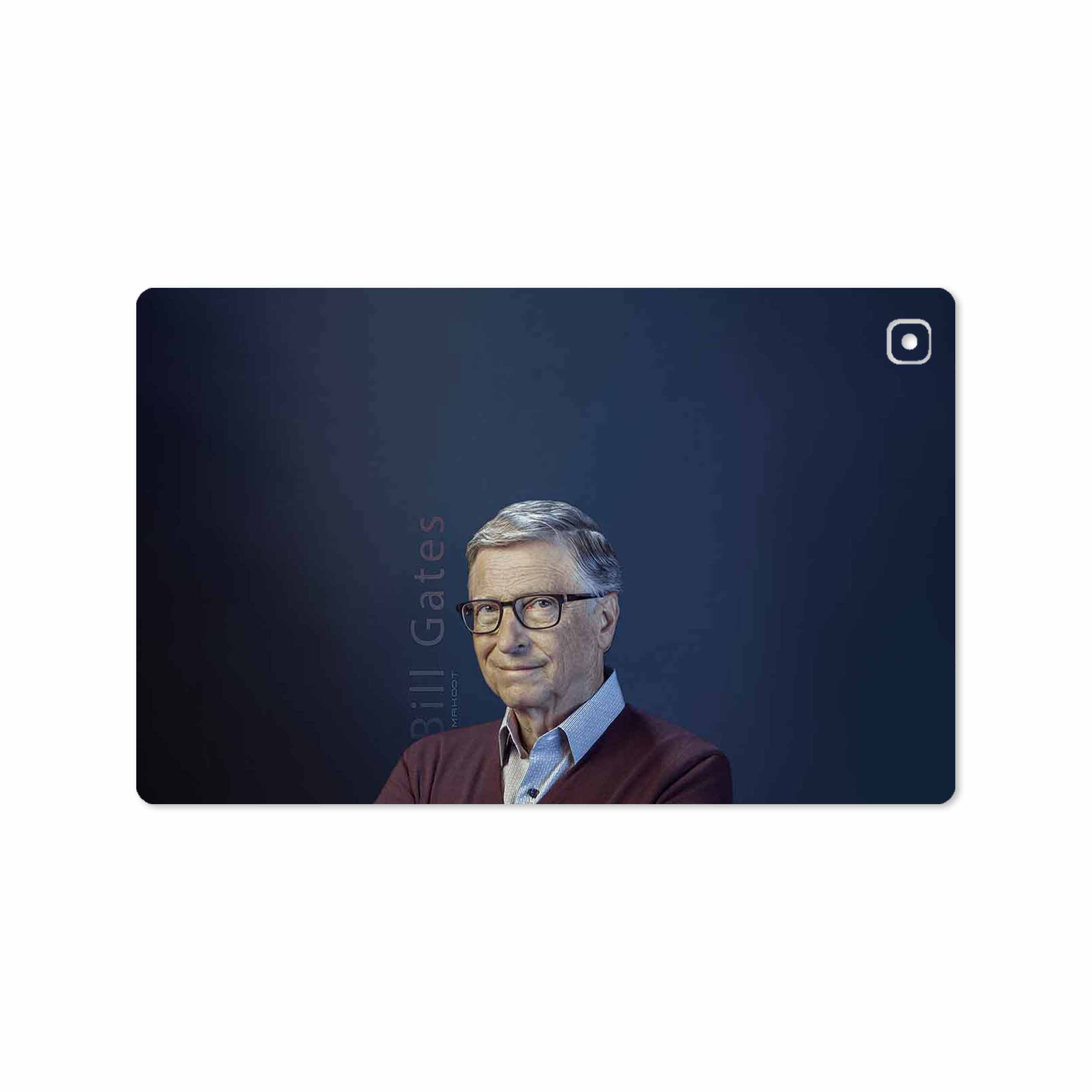 برچسب پوششی ماهوت مدل Bill Gates مناسب برای تبلت سامسونگ Galaxy Tab A7 10.4 LTE 2020 T505