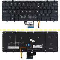 کیبرد لپ تاپ دل XPS 15 9530 مشکی-اینترکوچک-بابک لایت-بدون فریم