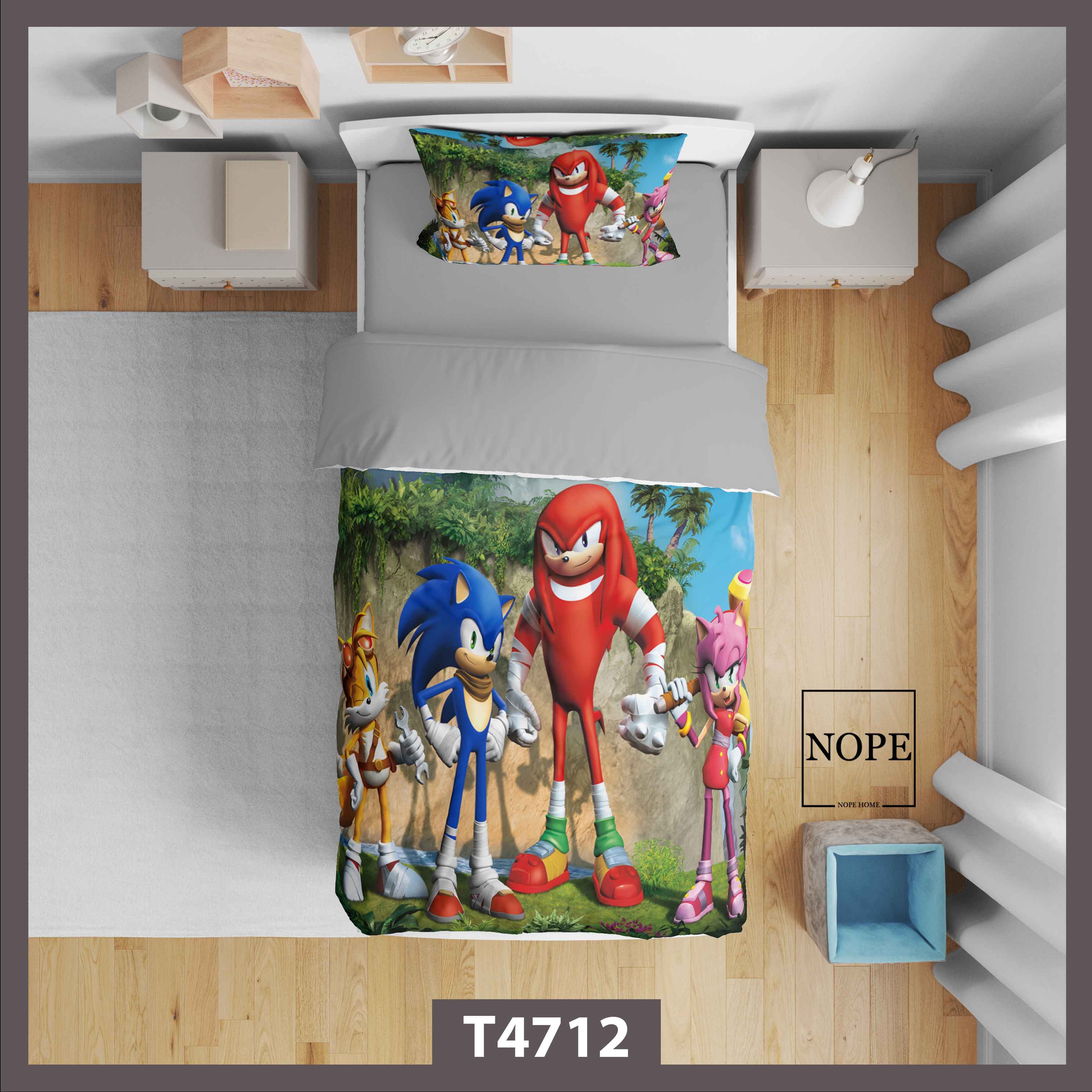 روتختی 4712 تکنفره 5 تکه مناسب تخت 90 سانت