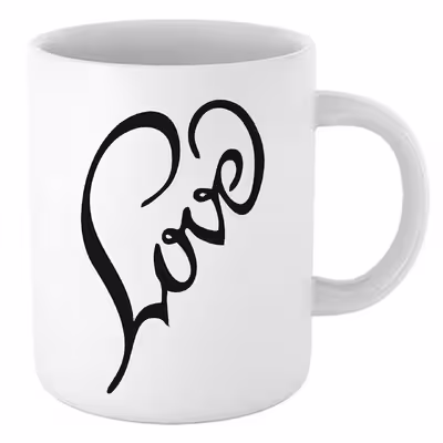 ماگ طرح عشق کد 6598