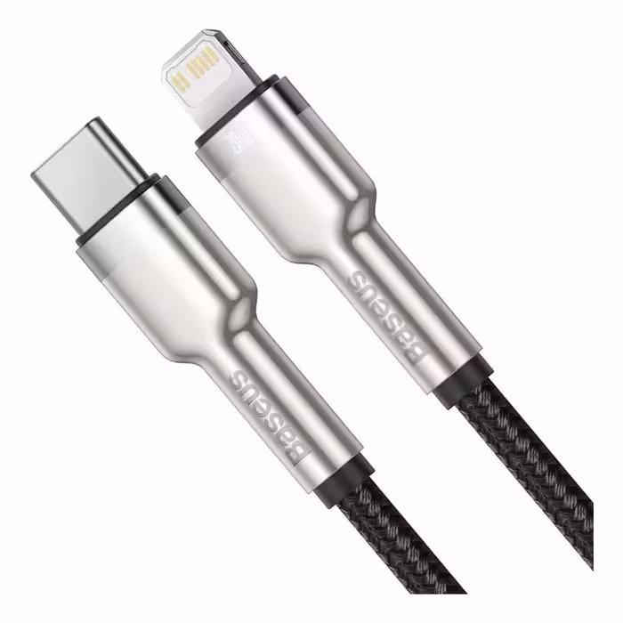 خرید و قیمت کابل لایتنینگ به USB Type-C بیسوس CATLJK-01 طول 0٫25 متر