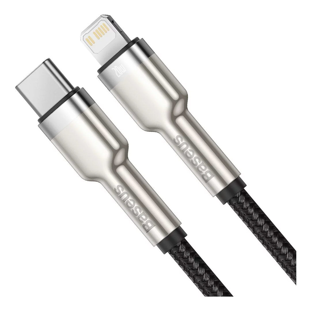 خرید و قیمت کابل لایتنینگ به USB Type-C بیسوس CATLJK-01 طول 0٫25 متر