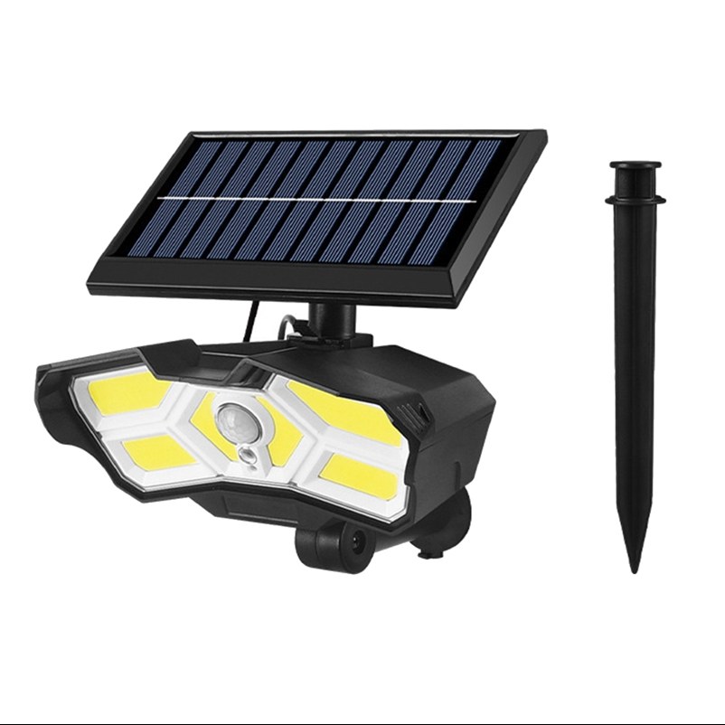 چراغ خورشیدی چندکاره با پنل جدا مدل KXK-600C