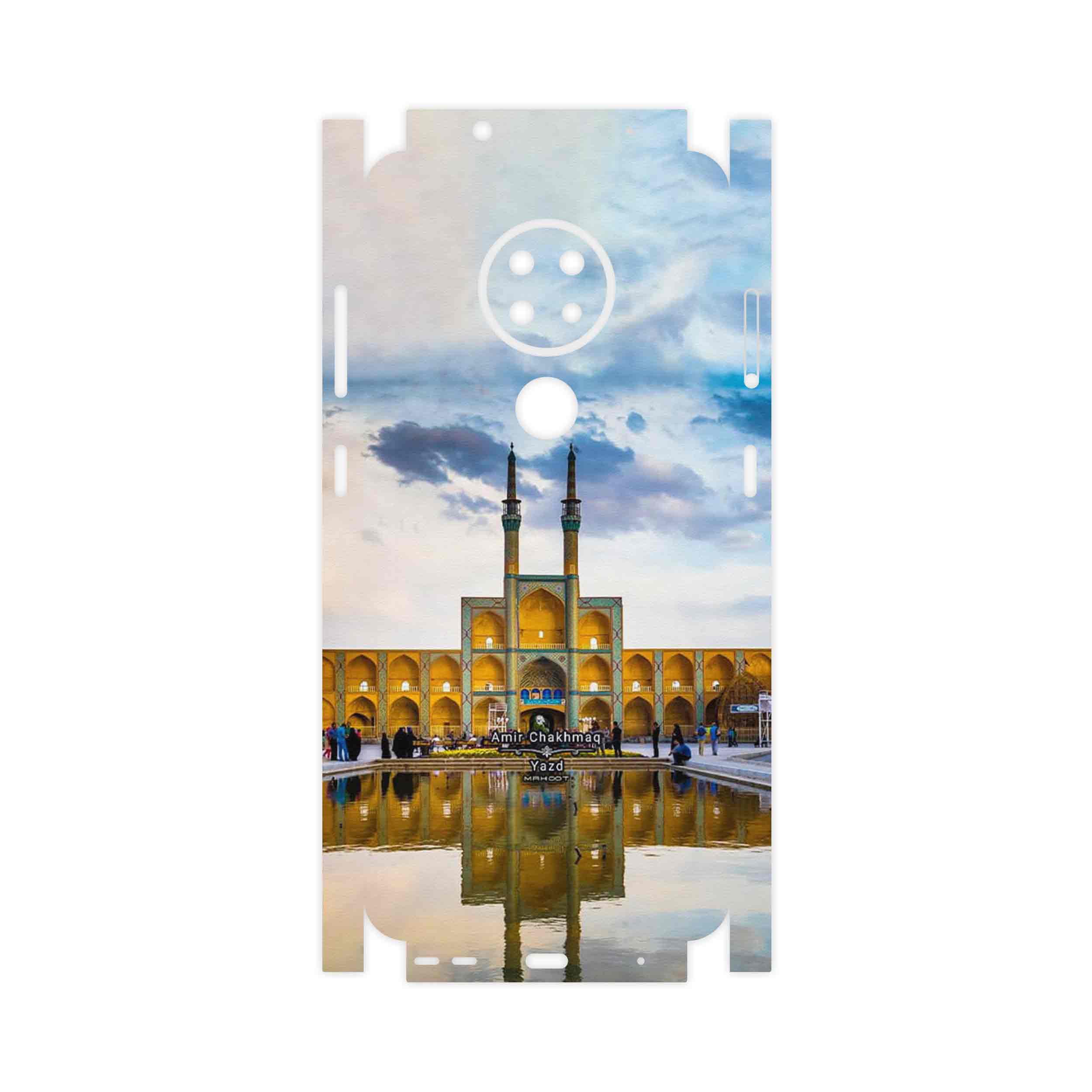 برچسب پوششی ماهوت مدل Amir Chakhmaq Square Yazd-FullSkin مناسب برای گوشی موبایل نوکیا 7.2