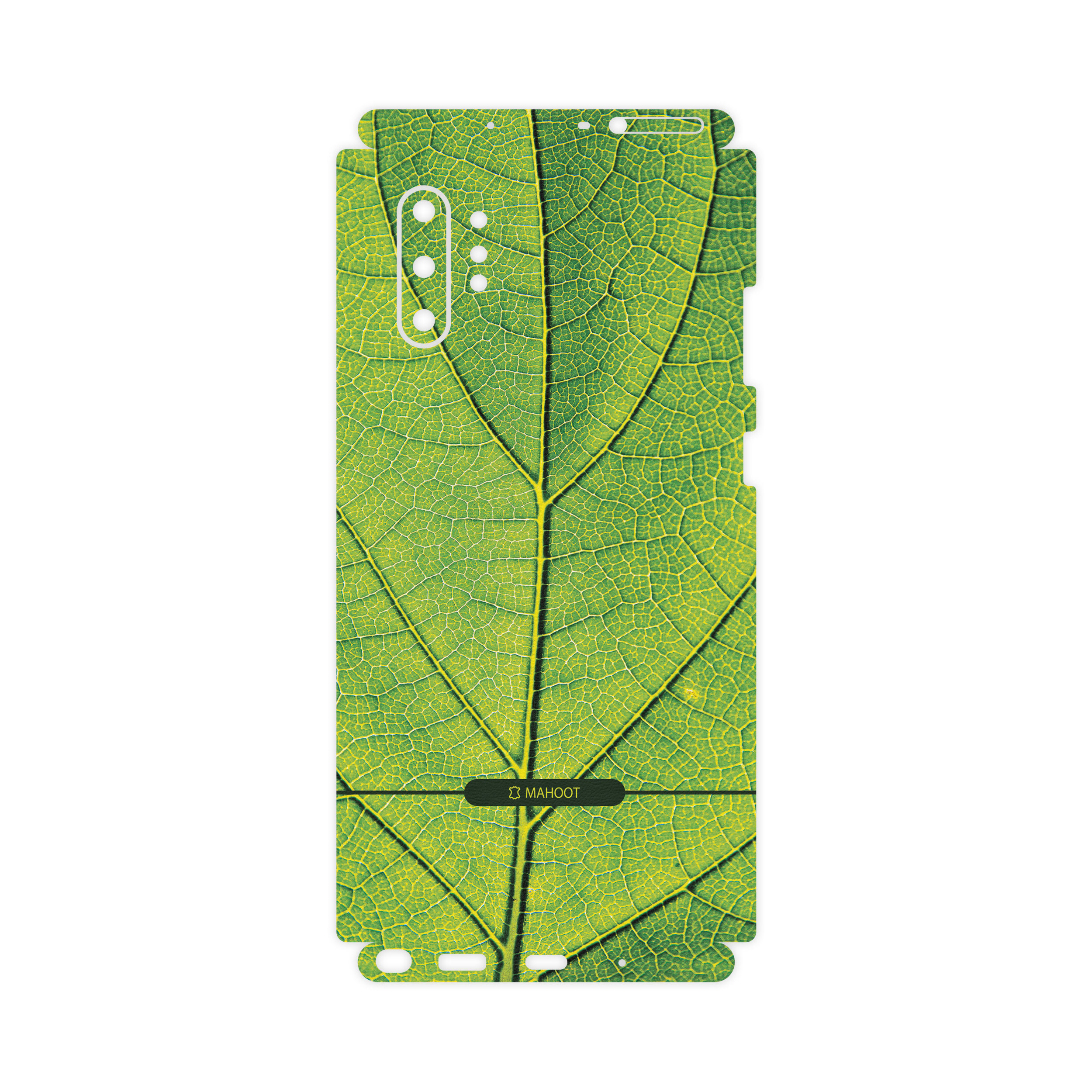 برچسب پوششی ماهوت مدل Full skin-Leaf-Texture مناسب برای گوشی موبایل سامسونگ Galaxy Note10Plus