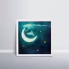 تابلو میورآرت طرح ماه دریا