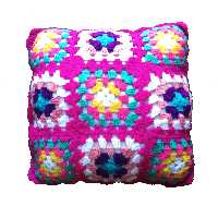 کوسن بافتنی کد 12