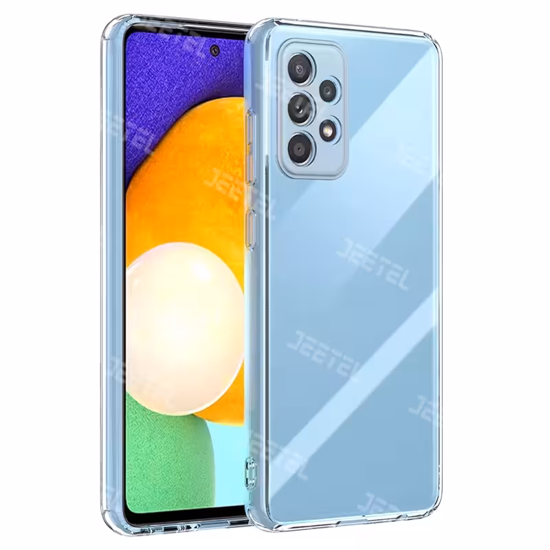 قاب گوشی Samsung A73 مدل ژله ای محافظ لنزدار