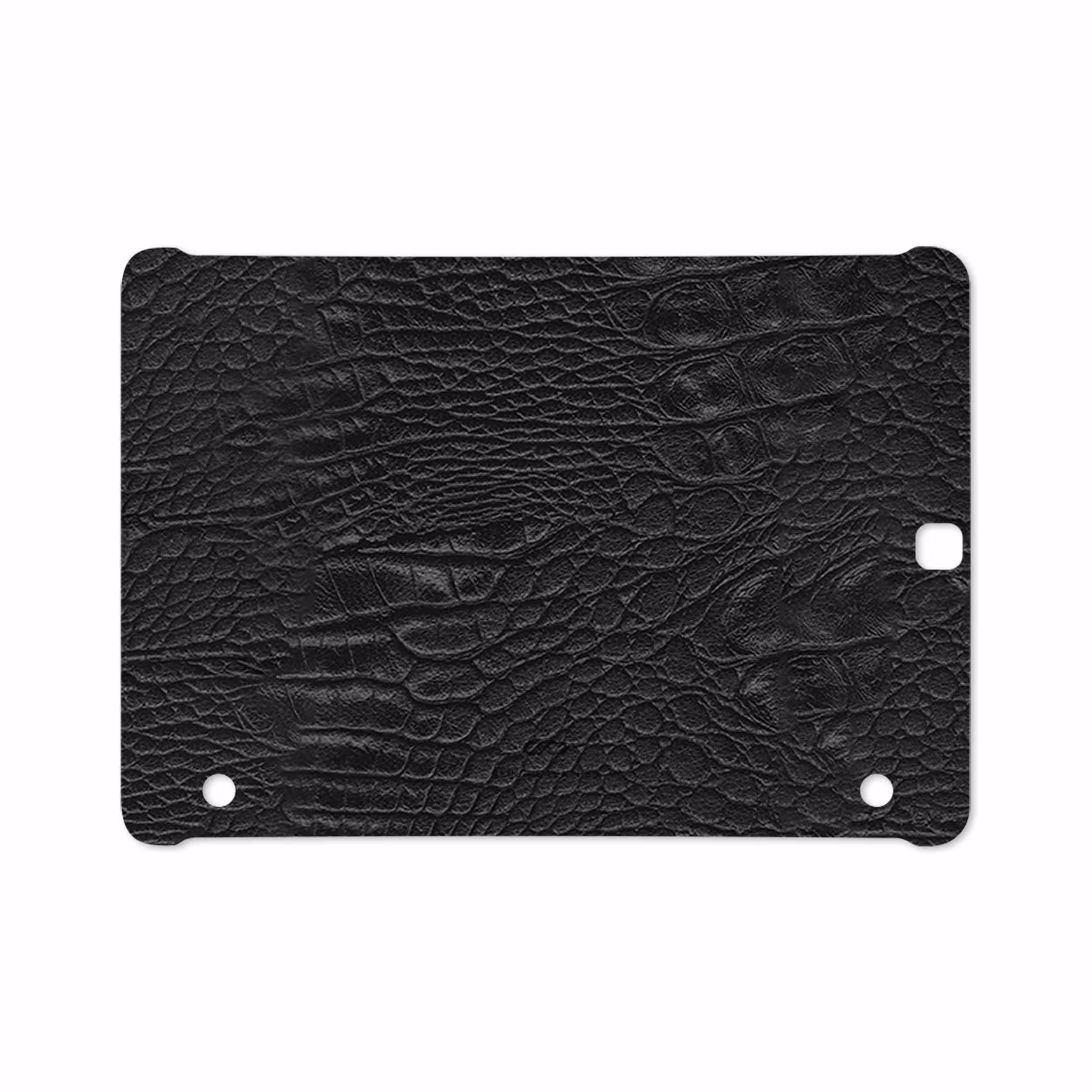 برچسب پوششی ماهوت مدل Black-Crocodile-Leather مناسب برای تبلت سامسونگ Galaxy Tab S2 9.7 2016 T819N