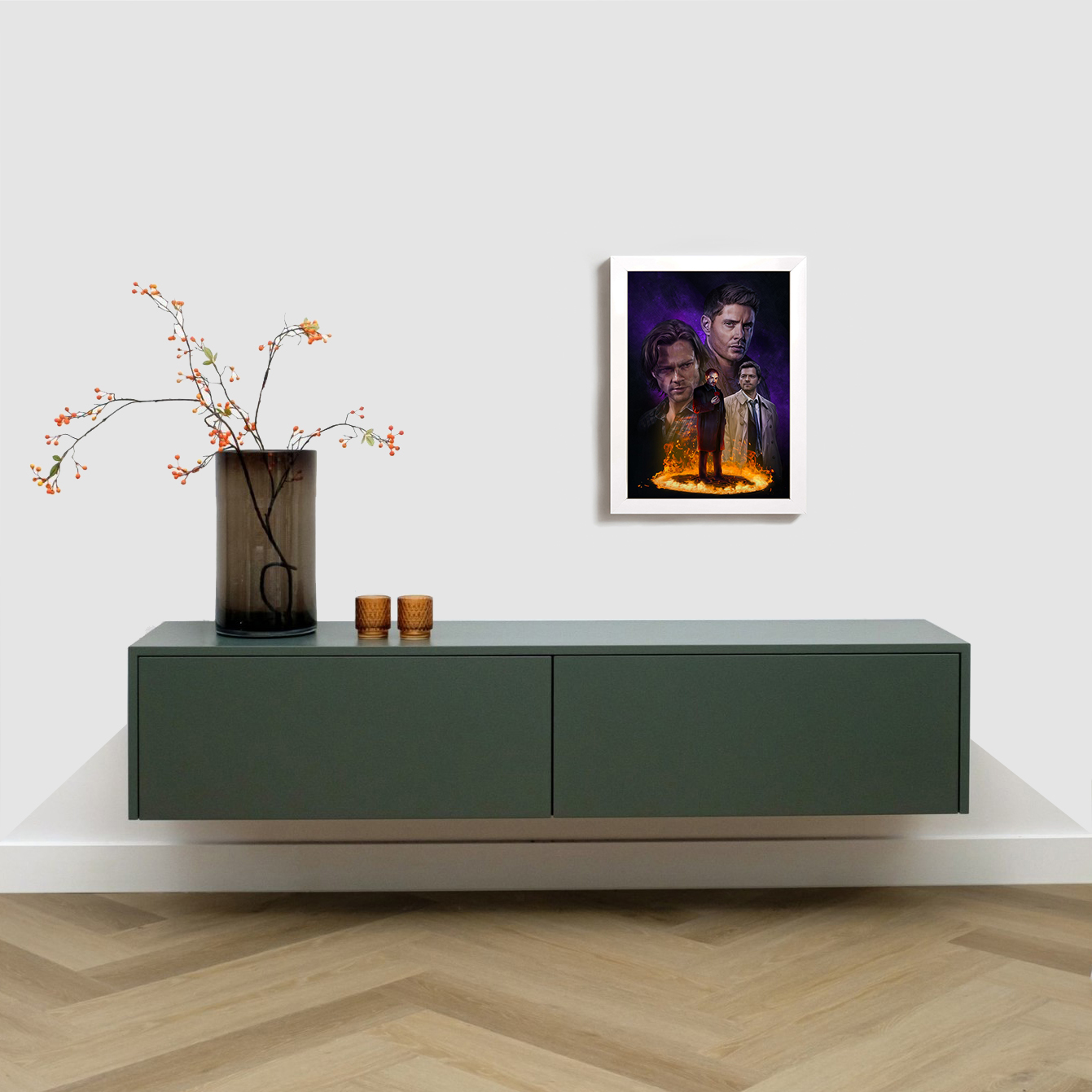 تابلو مدل سریال سوپرنچرال supernatural W396