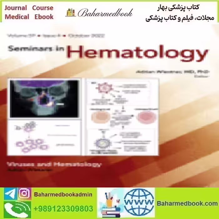 Seminars in Hematology Volume 59 Issue 1 to 4 2022 TRUE PDF