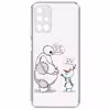 کاور طرح Olaf &amp; Baymax مناسب برای گوشی موبایل سامسونگ Galaxy A71 