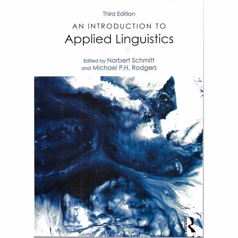 AN INTRODUCTION TO Applied Linguistics 3th