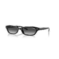 عینک آفتابی مشکی زنانه با فریم هندسی VO5444S W44 8G 50 Hailey Vogue