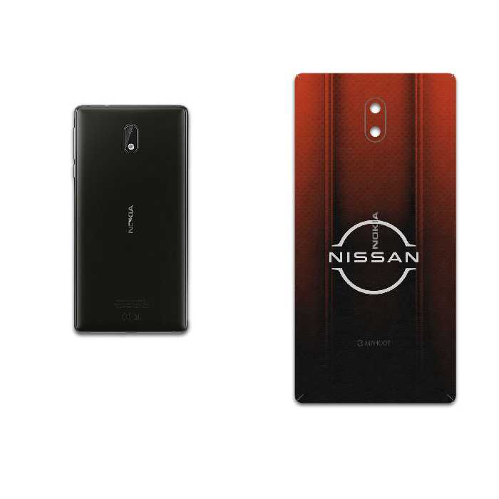 برچسب پوششی ماهوت مدل Nissan-Logo مناسب برای گوشی موبایل نوکیا 3