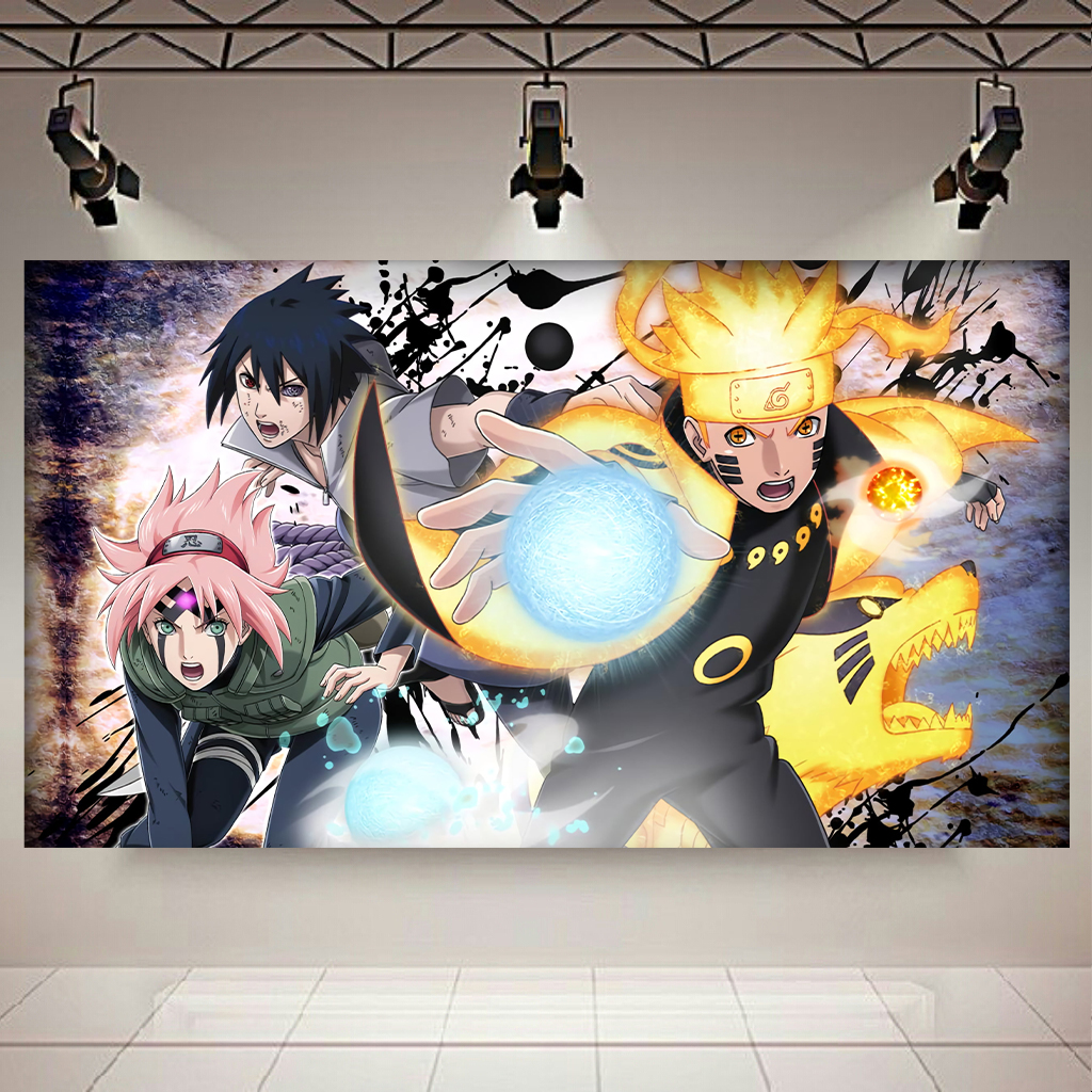 تابلو بوم طرح انیمه مدل ناروتو کد AR4230