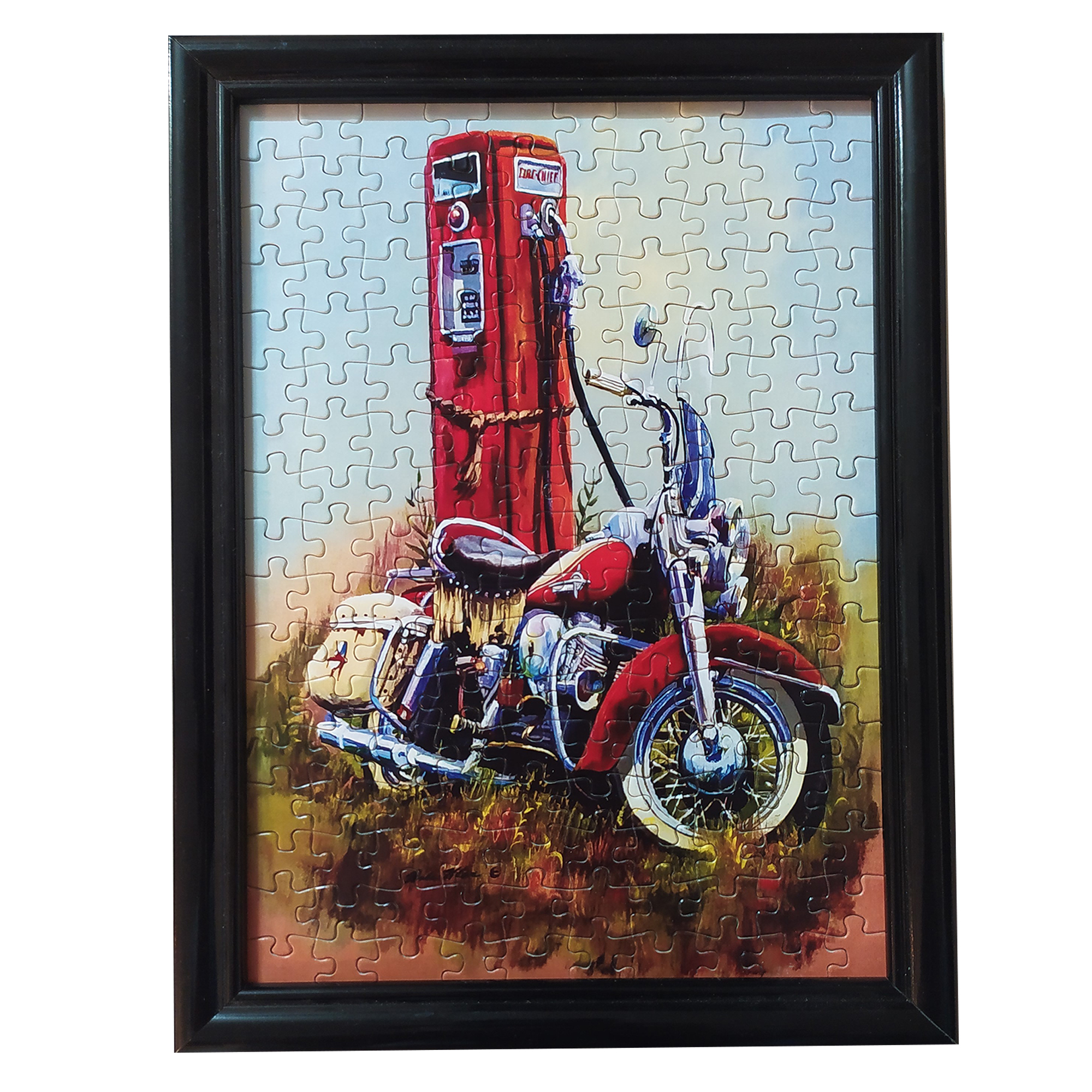 تابلو پازل مدل موتورسیکلت 0012