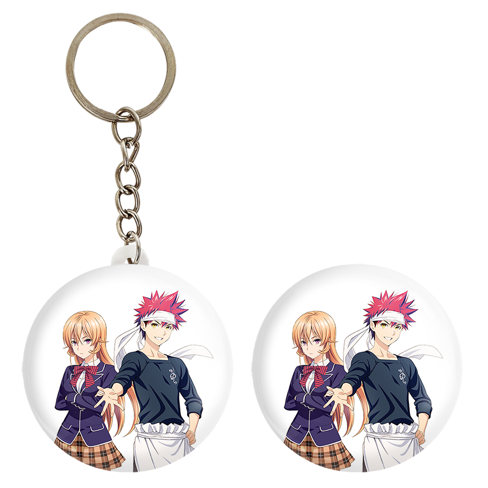 پیکسل خندالو مدل سوما و ارینا انیمه جنگ غذاها کد 16967 به همراه جاکلیدی