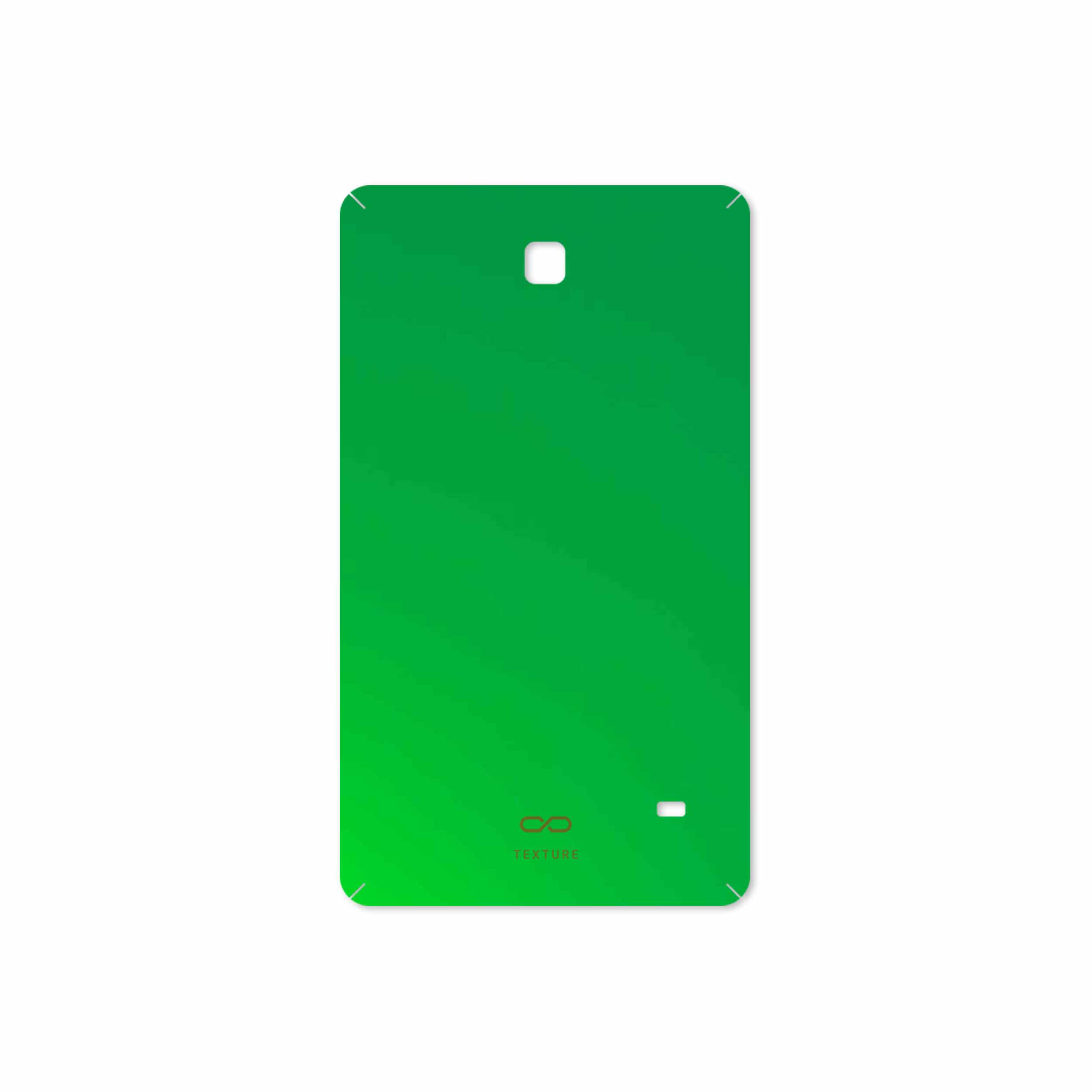 برچسب پوششی ماهوت مدل Matte-Green مناسب برای تبلت سامسونگ Galaxy Tab 4 7.0 2014 T231