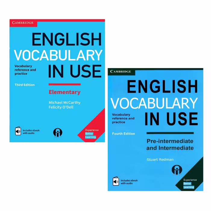 کتاب English Vocabulary In Use اثر جمعی از نویسندگان انتشارات الوندپویان 2 جلدی