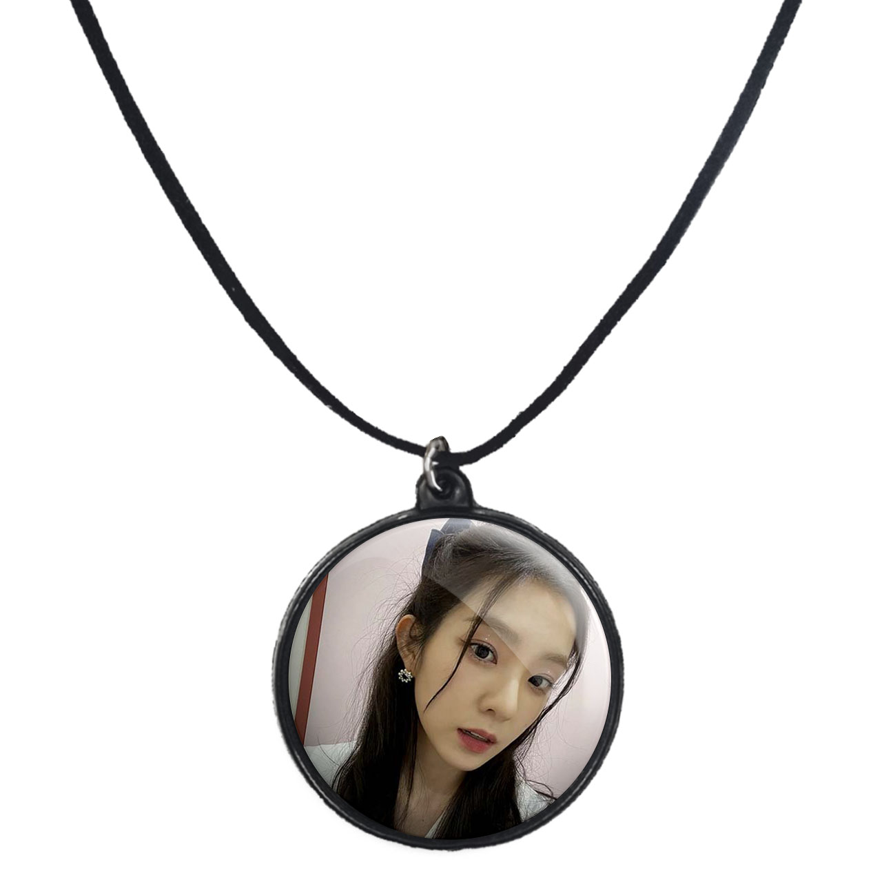 گردنبند پرمانه طرح red velvet کد pmb.12405 مدل دو طرفه