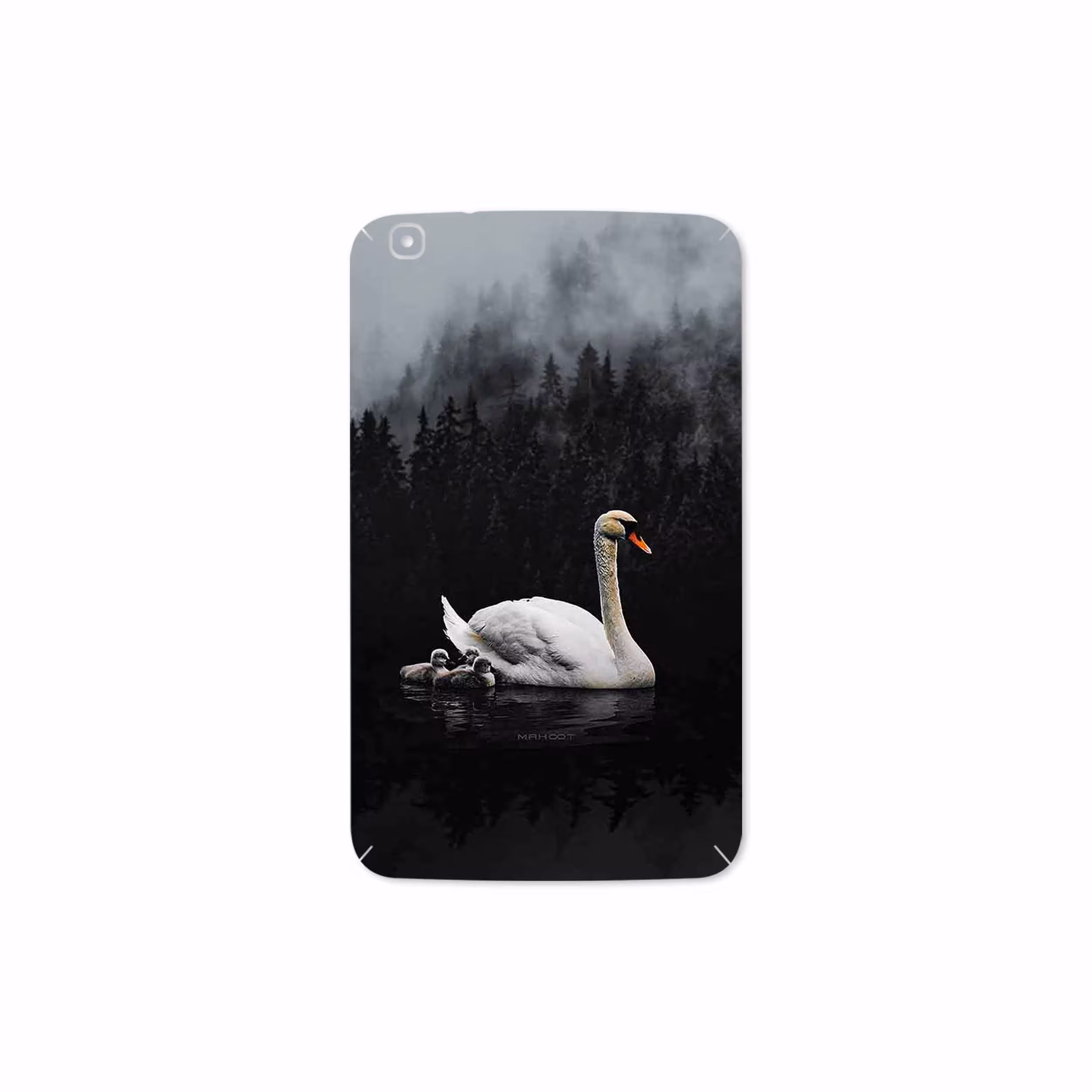 برچسب پوششی ماهوت مدل Swan Lake مناسب برای تبلت سامسونگ Galaxy Tab 3 8.0 2013 T315