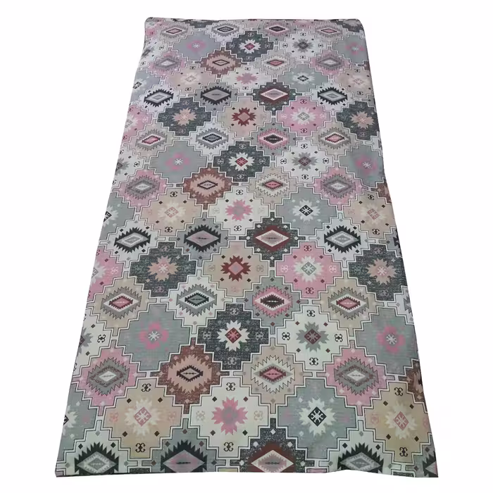 ملحفه تشک مهمان سندس مدل فیروزه کد F588 سایز 195x90 سانتی متر