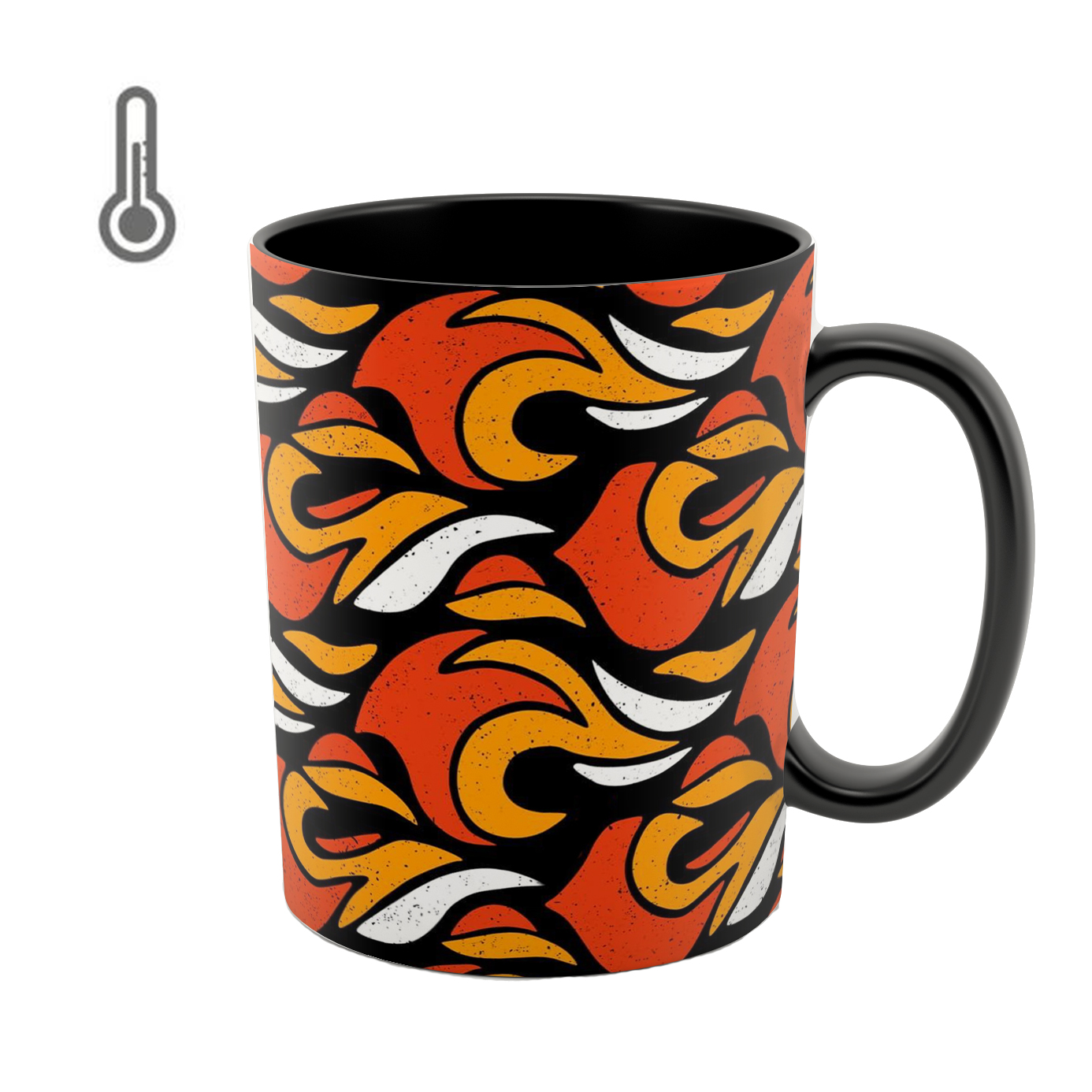 ماگ حرارتی طرح آتش