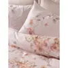 سرویس روتختی کاتن باکس مدل Satin Pansy Bej دو نفره 6 تکه