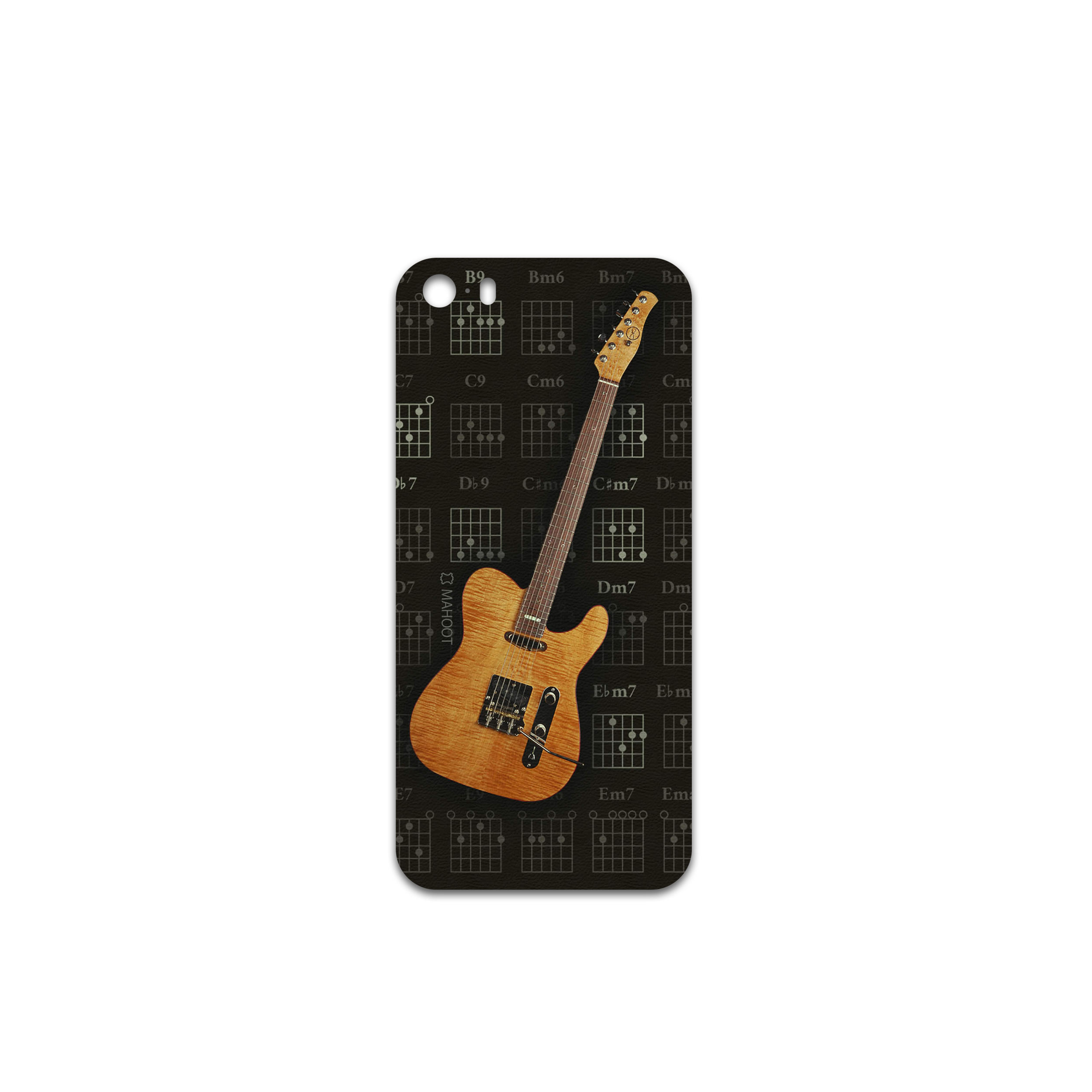 برچسب پوششی ماهوت مدل Guitar-Instrument مناسب برای گوشی موبایل اپل iPhone SE