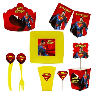  مجموعه 72 عددی تم تولد طرح سوپرمن