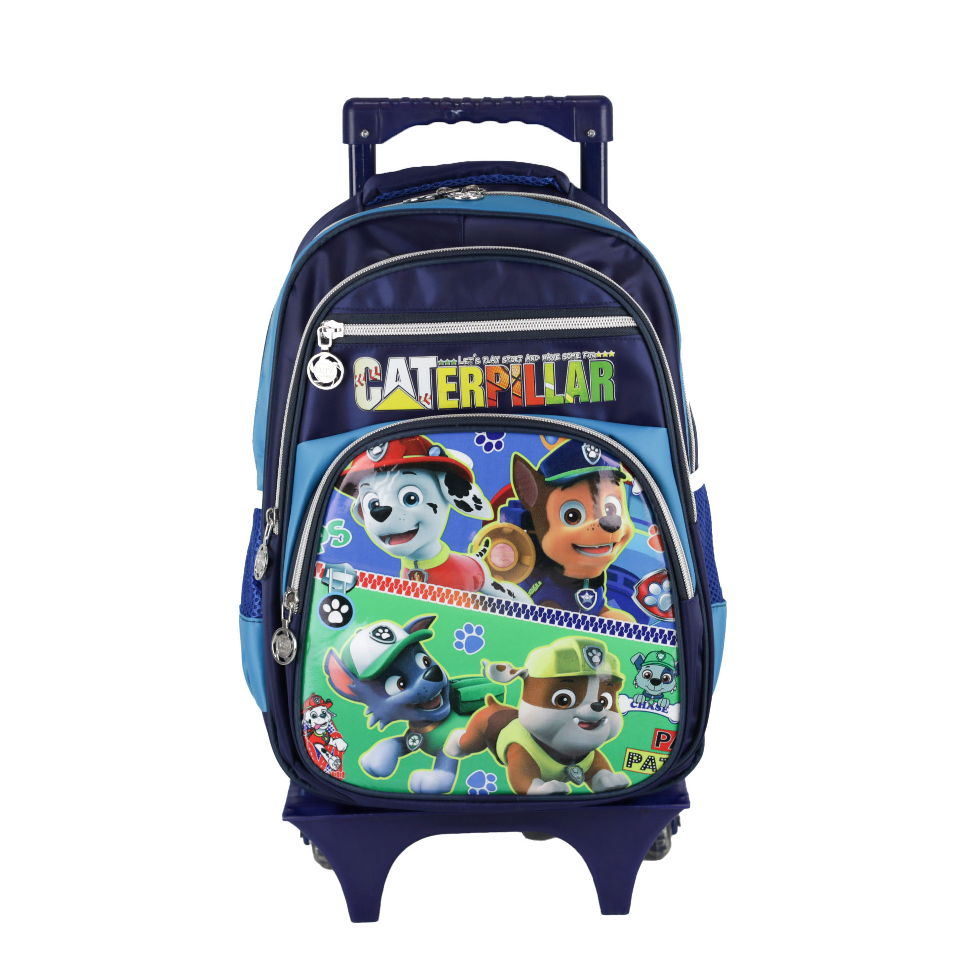 کوله پشتی چرخ دار  طرح سگهای نگهبان کد 5289