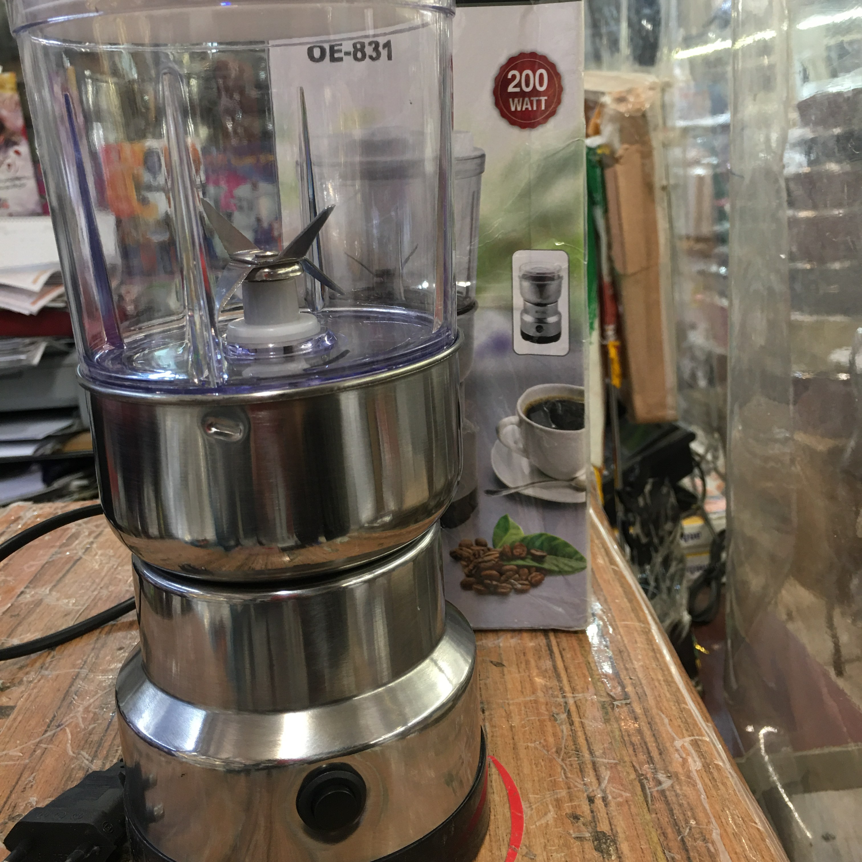 آسیاب دوکاره المپیا آسیاب و مینی مخلوط کن200w