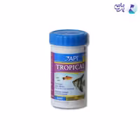غذای پولکی ماهی آب آکواریوم ای پی آی Flakes Tropical 0.36 OZ (10 گرم)